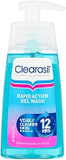 Clearasil Exfoliating Face Wash, 150ml, Salicylic Acid Gel, Acne Wash, Blemish Treatment, Face Wash for Sensitive Skin, Oil Control, Works Fast, Reduces Redness, Spot Treatments, Skin Care