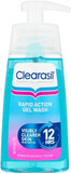 Clearasil Acne Face Wash, 150ml, Salicylic Acid Gel, Day and Night, Acne, Spot Wash, Pore Cleanser, Rapid Action, Clearer Skin In 12 Hours, Spot Treatments, Skin Care