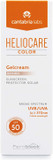 Heliocare Colour Gelcream Brown SPF 50 50ml / Sun Cream For Face / UVA and UVB Anti-Ageing Sunscreen Protection / Combination, Dry, Oily and Normal Skin Types / Natural-looking foundation coverage