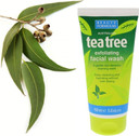4x Australian Tea Tree Foaming Face Washes 150ml Deep Cleansing Grease, Oil, Dirt & Makeup Remover