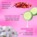 Super Facialist Rosehip Hydrate, Brighten & Refine Face Scrub - Delicate Cleanser & Exfoliator with Shea Butter & Cucumber Oil for Sensitive Skin, Gentle Face Care, Vegan Friendly, 150ml