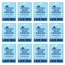 Soo'Ae Glacier Water Moisture Plumping Mask - 12 Ea Moisturizing Cooling Facial Mask Glacier Hydrating Face Mask Korean Skincare Cotton Facial Mask Pack12 Count (Pack Of 1)