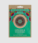 Beauty Formula Ginger And Turmeric Biodegradable Facial Mask
