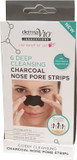 Derma V10 Charcoal Nose Pore Strips, Pack Of 6 Strips, Unclogs Pores, Removes Blackheads, Deep Cleaning, Draws Out Impurities, Absorbs Dirt And Oil, Enriched With Witch Hazel