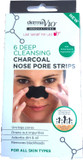 Derma V10 Deep Cleansing Charcoal Nose Pore Strips Blackhead Removal (Twin)
