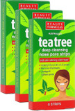 18x Australian Tea Tree & Witch Hazel Nose Strips | Deep Cleansing Pore Strips for Blackhead Removal | Unclogs Pores | Tightens Skin | Oil Control | Purifying Nose Patches for Clearer Smoother Skin 18x Australian Tea Tree & Witch Hazel Nose Strips | Deep Cleansing Pore Strips for Blackhead Removal | Unclogs Pores | Tightens Skin | Oil Control | Purifying Nose Patches for Clearer Smoother Skin