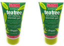 2 x Australian Tea Tree Skin Clarifying Blemish Gel, Cooling Refreshing Menthol and Peppermint, invisble gel, 2x30ml