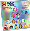 Skin Treats 24 Days of Masking Advent Calendar | 24 Clay Masks | Skincare Advent Calendar | Bentonite & Kaolin Clay | Refreshing & Rejuvenating | Vegan | Not Tested On Animals