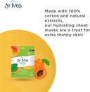 St Ives 23 ml Sheet Mask Glowing Apricot (Single)