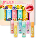 6pcs Lip Balm Set - Fruity Moisturizing Lip Balm Multipack - Gift Set for Girls - Hydrating & Repairing for Dryness & Chapped Lips - Beeswax Formula to Fade Lip Lines - Holiday Essentials for Women 6pcs Lip Balm Set - Fruity Moisturizing Lip Balm Multipack - Gift Set for Girls - Hydrating & Repairing for Dryness & Chapped Lips - Beeswax Formula to Fade Lip Lines - Holiday Essentials for Women
