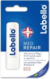 Labello Med Repair Lip Balm with Sun Protection (SPF 15) and Vitamin E for Intensive Lip Protection, Lip Balm without Mineral Oils