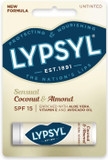 Lypsyl Sensual Lip Balm SPF 15, Coconut and Almond, 20g