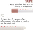 Ruby Hammer Lip Serum Balm  Nude | Hydrate. Tint. Restore | Full Size | Vegan | Animal Loving | Fragrance-Free | Paraben-Free | Award-Winning Make-up Artist