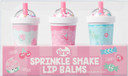Tinc Sprinkle Shake Lip Balms - Delicious Scents: Cherry, Cupcake and Candy - Keeps Lips Moist - Gift Idea - 3 in Pack