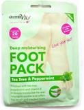 Derma V10 Deep Moisturising Foot Pack Tea Tree & Peppermint (2)