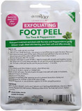 DermaV10 Exfoliating Foot Peel Tea Tree and Peppermint 1 Pair