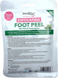 Derma V10 Exfoliating Foot Peel Tea Tree & Peppermint Removes Dead Skin After 7 Days 4 Treatments Derma V10 Exfoliating Foot Peel Tea Tree & Peppermint Removes Dead Skin After 7 Days 4 Treatments