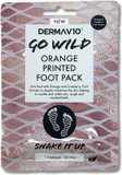 Healthpoint Derma V10 Go Wild Foot Mask, Vitamin E, Hyaluronic Acid, Orange, Cranberry Extract, Moisturises And Nourishes Feet, Softens Rough, Dry, Cracked Heels, Natural Ingredients, Vegan Friendly