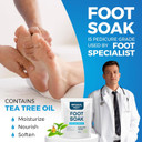 Pedicure Quality Foot Soak with Tea Tree Oil & Epsom Salt | Helps Treat Nail Fungus Athletes Foot | Anti Fungal Nail Treatment | Foot Moisturiser & Deodorizer Feet Soak | Exfoliating Foot Soak Pedicure Quality Foot Soak with Tea Tree Oil & Epsom Salt | Helps Treat Nail Fungus Athletes Foot | Anti Fungal Nail Treatment | Foot Moisturiser & Deodorizer Feet Soak | Exfoliating Foot Soak