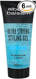 Alberto Balsam Ultra Strong Styling Gel (200ml) - Pack of 6 by Alberto Balsam