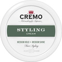 CREMO - Barber Grade Hair Styling Cream For Men - Medium Hold & Medium Shine - 113g