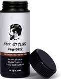 Hair Styling Powder for Men, Hair Texture Powder for Men, Natural Look Mens Styling Powder - Matte Texture Long-lasting Hold and Easy to Apply with No Oil or Greasy Residue, 10g