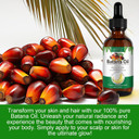 Batana Natural Oil for Hair Growth - Repairs Damaged Hair, Thicker Fuller Hair, Face & Body Massage Oil