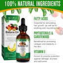 Batana Natural Oil for Hair Growth - Repairs Damaged Hair, Thicker Fuller Hair, Face & Body Massage Oil
