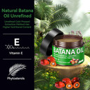 Dr. Sebi Batana Oil for Hair Growth - 100% Organic, Repairs Damaged Hair, Prevents Loss & Enhances Thickness - 4.05 OZ
