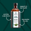 Nature Spell Tea Tree Oil for Hair & Skin 150ml  Hair Oil for Itchy Scalp, Deeply Nourishing - Skincare Oil to Reduce Skin Irritation, Redness, and Inflamed Skin  Made in the UK