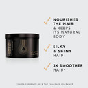 Sebastian Professional Dark Oil Lightweight Mask | Smoothen & Nourish | Add Natural Body | For All Hair Types