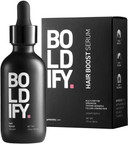 BOLDIFY Hair Growth Serum, All Natural Scalp Treatment, Contains 30 Natural Hair Boosters, Growth Oil for Women & Men, Lightweight Non-Greasy Serum for All Hair Types - 2 oz