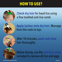 Lyclear Express Treat & Protect Shampoo - Kills Head Lice & Eggs  Effective in Just 5 minutes on Head Lice - Helps Protect for up-to 72 Hours* & Washes Hair  200ml Shampoo Format