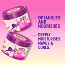 Aussie Bouncy Curls Butter Hair Mask 500ml to Detangle, Nourish and Deeply Moisturise Wavy and Curly Hair, Infused with Jojoba, Coconut and Australian Macadamia Nut Oils, Vegan and Cruelty-Free