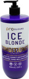 Pro Colours Ice Blonde Shampoo and Conditioner Set, 1000ml Each, Purple Toning, Brassiness Correction