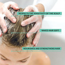 Bee Nature - Kids Shampoo - Organic Honey Mousse - Detangles & Nourishes - Tear Free - 100% Natural - Fruity Sweetness Scent - Suitable for Dry, Sensitive Skin and Scalp - 200ml