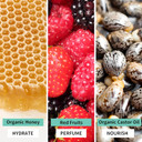 Bee Nature - Kids Shampoo - Organic Honey Mousse - Detangles & Nourishes - Tear Free - 100% Natural - Fruity Sweetness Scent - Suitable for Dry, Sensitive Skin and Scalp - 200ml