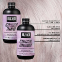 BLEACH LONDON - Pearlescent Shampoo 250 ml and Conditioner 250 ml - Purple shampoo and conditioner for a pearly blonde - 2 pack