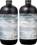 BLEACH LONDON - Silver Shampoo 500ml and Conditioner 500ml - Purple shampoo and conditioner for a cool, clean blonde - 2 pack