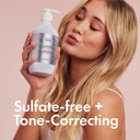 BondiBoost Blonde Baby Toning Purple Shampoo - Sulphate-Free, Aloe-Based Formula with Violet Pigments & Jojoba Oil for Blonde Hair - Vegan & Cruelty-Free, 300ml