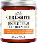 Curlsmith - Double Cream Deep Quencher - Vegan Moisturising Deep Conditioner for Ultra Dry, Wavy, Curly or Coily Hair (227g)
