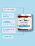 Curlsmith - Hydro Crème Soothing Mask - Vegan Soothing Deep Conditioner for any Hair Type, Encourages Growth (59ml)