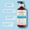 Curlsmith - Post-Wash Calming Conditioner - Vegan Cooling Rinse-Out Conditioner for any Hair Type, Scalp Soothing (355ml/12 fl oz)