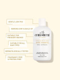 Curlsmith - Shine Shampoo, Gentle, Sensitive, Fragrance Free Cleanser for All Curl and Hair Types, Vegan (59ml)