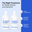 Healpsorin Shampoo & Conditioner Set  Gentle Care for Itchy, Dry, Flaky Scalp  Moisturising & Nourishing Hair Formula  Suitable for All Hair Types  No Steroids or Artificial Fragrance
