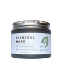 White Egret Charcoal Mask With Over 72 Ionic Minerals, Bentonite Clay And Green Tea, 2 Fl Oz