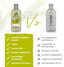 Dr Organic Tea Tree Shampoo & Conditioner Set with Travel Bag, Purifying, Oily Roots Natural, Vegan, Cruelty-Free, Paraben & SLS-Free, Recyclable & Recycled Ocean Bound Plastic, Organic, 265ml