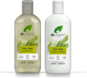 Dr Organic Manuka Honey Shampoo & Conditioner Set with Travel Bag, Restoring, Dry Hair, Natural, Vegetarian, Cruelty-Free, Paraben & SLS-Free, Recyclable & Recycled Ocean Bound Plastic, Organic, 265ml