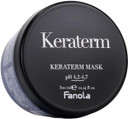 Fanola Keraterm Mask, Anti-Frizz Hair Mask Treatment to Detangle, Nourish and Hydratate for Smooth, Shiny and Silky Hair, 300
