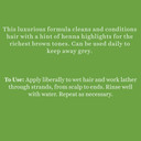 Bio Henna Leaf Fresh Texture Shampoo & Conditioner | Enhances Hair Texture & Adds Natural Volume | Strengthens & Softens Hair | 100% Botanical Extracts | Suitable for All Hair Types | 650ml